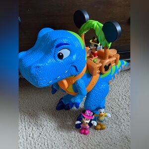 Mickey Dinosaur Toy with Figures